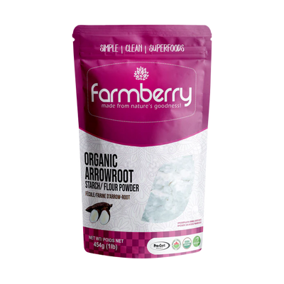 Farmberry Organic Arrowroot Flour (8 × 454 g)