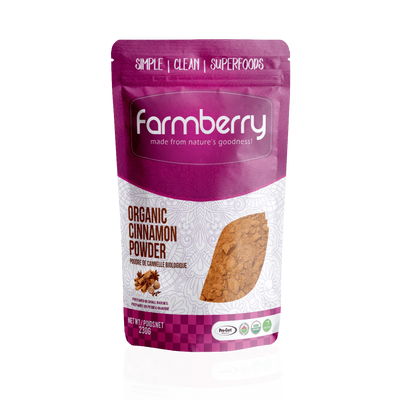 Farmberry Organic Cinnamon Powder (8 × 230 g)