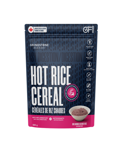 Grindstone Unflavoured Black and White Rice Hot Cereal (6 × 500 g)