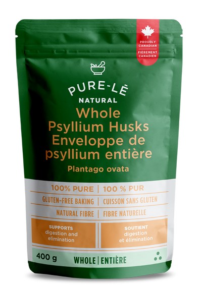 Pure-lē - Whole Psyllium Husks (6 × 400 g)