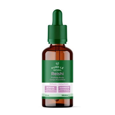 Pure-lē - Reishi Mushroom Fluid Extract (6 × 50 mL)