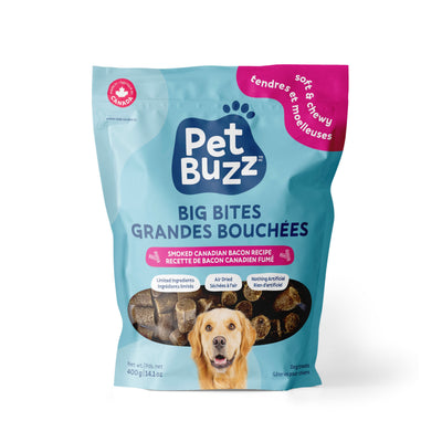 Pet Buzz Big Bites Smoked Canadian Bacon (8 × 400 g)