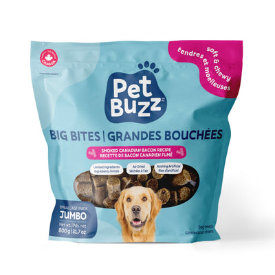 Pet Buzz Big Bites Smoked Canadian Bacon (6 × 800 g)