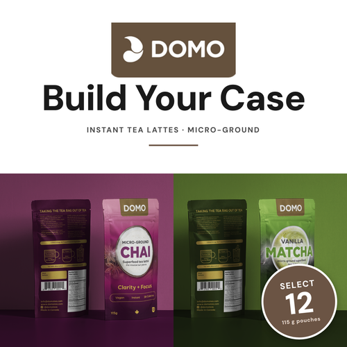 Domo Tea — Build Your Case · Tea Lattes (12 × 115 g)
