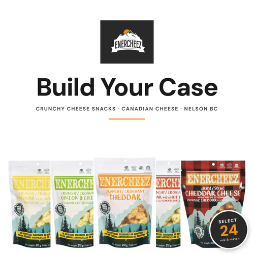 Enercheez — Build Your Case (24 × 60–70 g)
