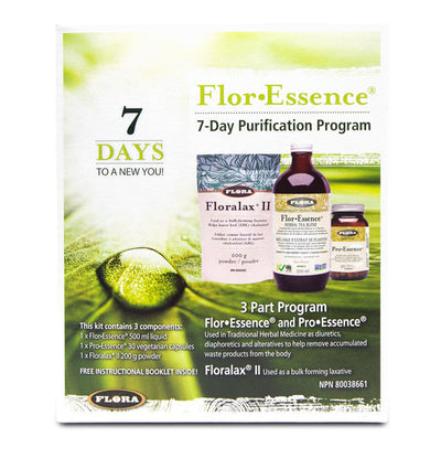Flor•Essence 7-Day Purification Program (4 × 1 kit)