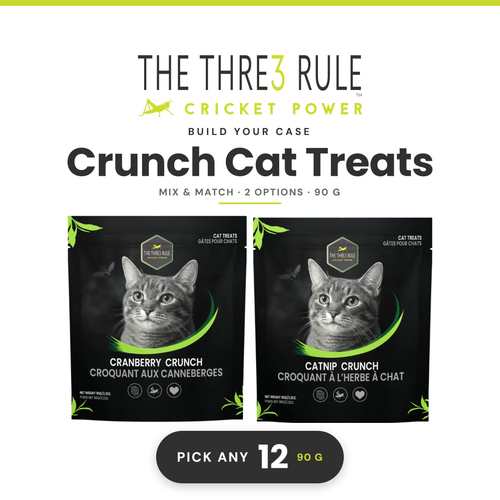 The 3 Rule — Crunch Cat Treats Case (12 × 90 g)