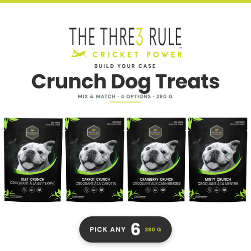 The 3 Rule — Crunch Dog Treats Case (6 × 280 g)