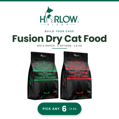 Harlow Blend — Fusion Dry Cat Food Case (6 × 1.8 kg)