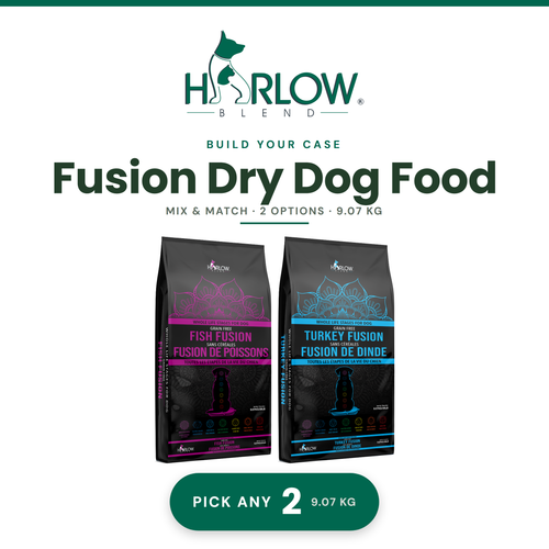 Harlow Blend — Fusion Dry Dog Food Case (2 × 9.07 kg)