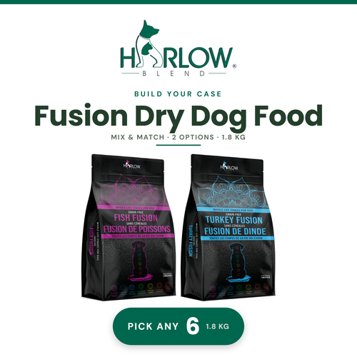 Harlow Blend — Fusion Dry Dog Food Case (6 × 1.8 kg)