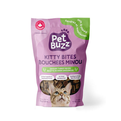 Pet Buzz Kitty Bites Savoury Turkey (12 × 75 g)
