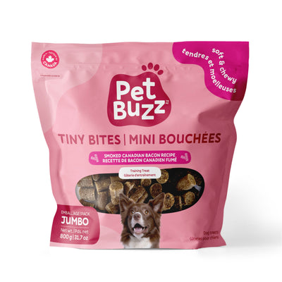 Pet Buzz Tiny Bites Smoked Canadian Bacon (6 × 800 g)