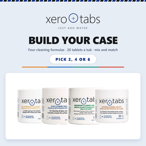 Xero Tabs — Build Your Case (2 / 4 / 6 × 20 tablets)
