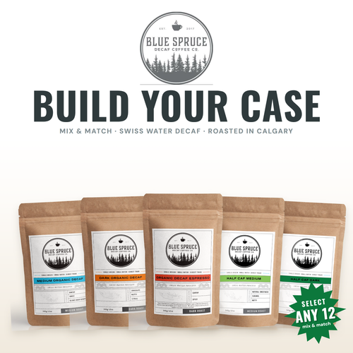 Blue Spruce Decaf Coffee Co. — Build Your Case (12 × 340 g)