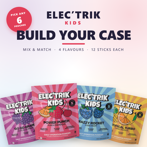 Elec'trik Kids — Build Your Case (6 × 12 sticks)