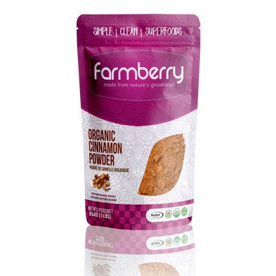 Farmberry Organic Cinnamon Powder (6 × 454 g)