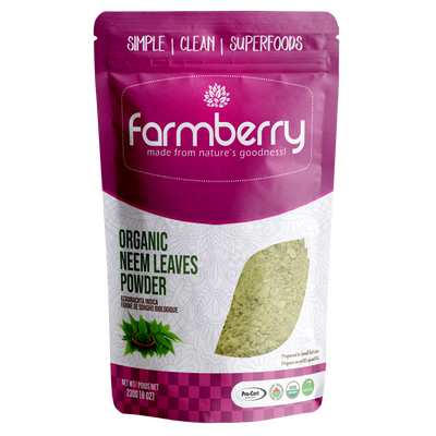 Farmberry Organic Neem Leaf Powder (10 × 230 g)