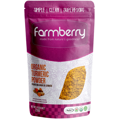 Farmberry Organic Turmeric Powder (14 × 230 g)