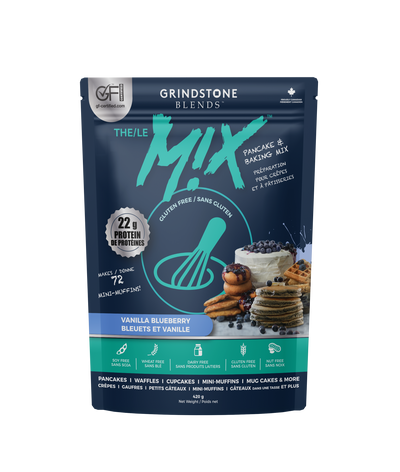 Grindstone Vanilla Blueberry Pancake and Baking Mix (6 × 420 g)