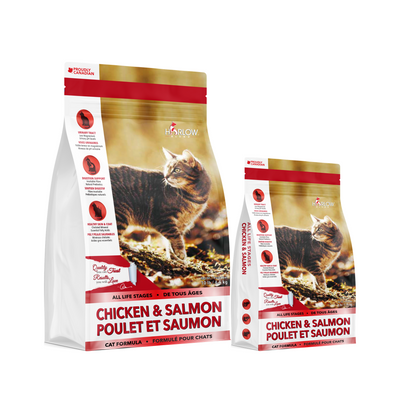 Chicken & Salmon Dry Cat Food (8 / 4 × 1.36 kg / 4.5 kg)
