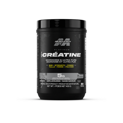 MuscleTech - Platinum 100% Creatine, Unflavoured (4 × 400 g)