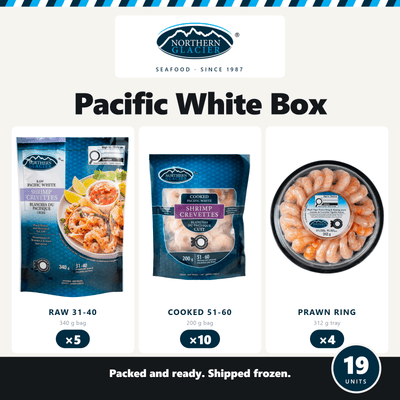 Northern Glacier — Pacific White Box (19 × 200–340 g)