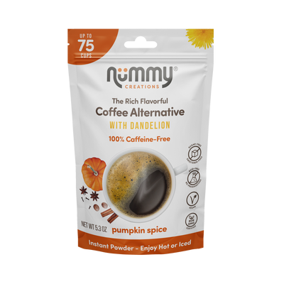 Nummy Creations Pumpkin Spice Herbal Coffee Alternative (10 × 150 g)