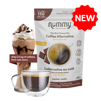 Nummy Creations Mocha Herbal Coffee Alternative (6 × 300 g)