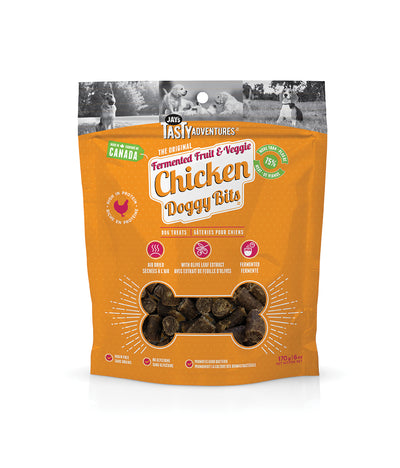 Jay's Fermented Fruit & Veggie Chicken Doggy Bits (12 × 170 g)