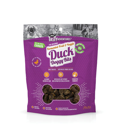 Jay's Fermented Fruit & Veggie Duck Doggy Bits (12 × 170 g)