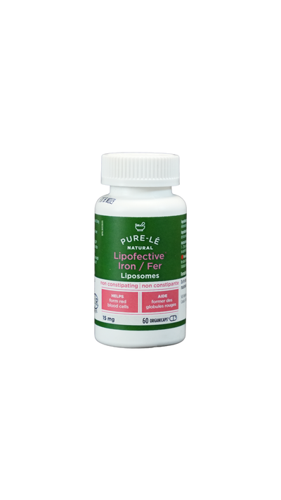 Pure-lē - Lipofective Iron Capsules (6 × 60 capsules)