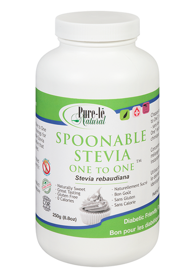 Pure-lē - Spoonable Stevia, One to One (6 × 250 g)