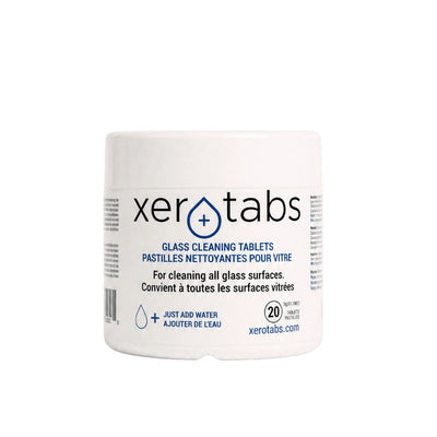 Xero Tabs — Glass Cleaning Tablets (2 / 4 / 6 × 20 tablets)