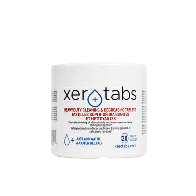 Xero Tabs — Heavy Duty Cleaning & Degreasing Tablets (2 / 4 / 6 × 20 tablets)